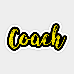 Coach Sticker